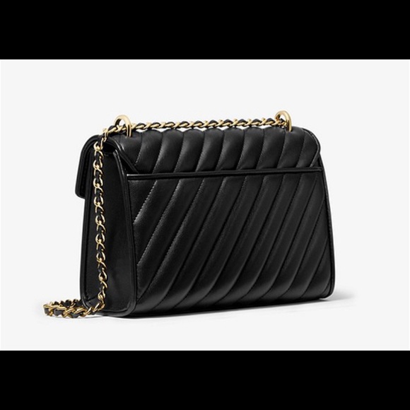 Mk medium rose quilted shoulder bag - Picture 7 of 7